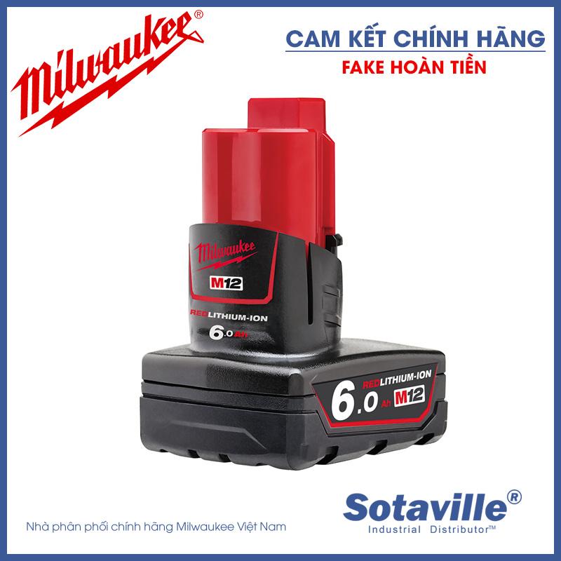 Pin 12v 6ah milwaukee m12b6