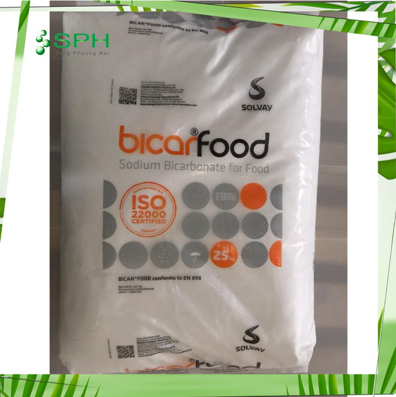🍂 Bột nở làm bánh Bking Soda_Sodium Bicarbanate Food Bao 25Kg🍁