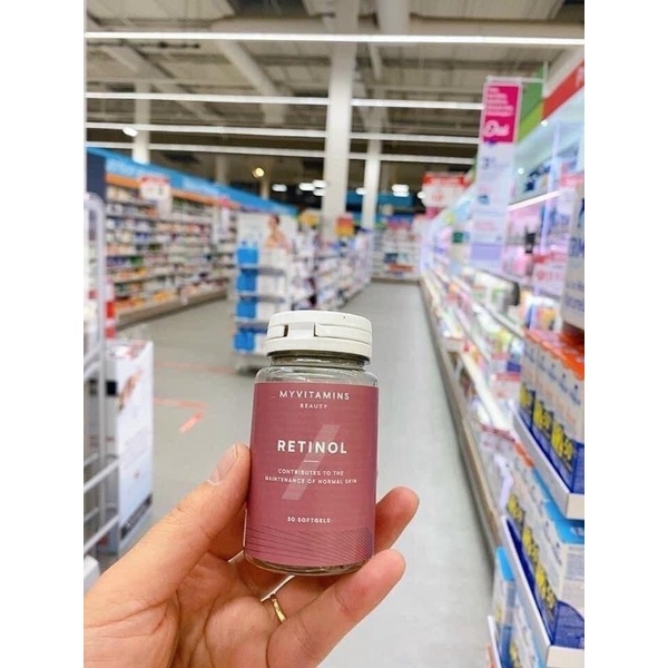 Viên uống Retinol hộp 30v Myvitamin UK