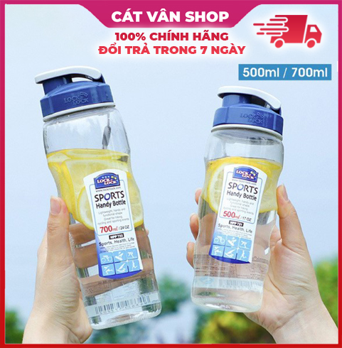 Bình nước thể thao Lock&Lock Handy Bottle 500ml ABF721 , 700ml ABF722