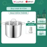 (Chỉ 23.04)Nồi luộc gà inox 304 elmich EL- 2536IN