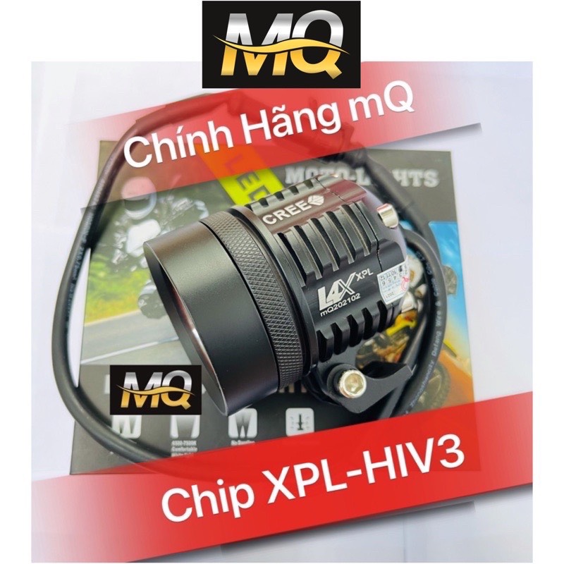 ĐÈN TRỢ SÁNG L4X XPL-HIV3 KÍNH ÁNH TÍM (BH 6TH ĐỔI MỚI)