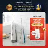 Máy tăm nước không dây LockvàLock - 4 chế độ phun, Sạc đầy dùng trong 20 ngày, phù hợp răng niềng - 2 dung tích - ENR156BLU / ENR166GRY