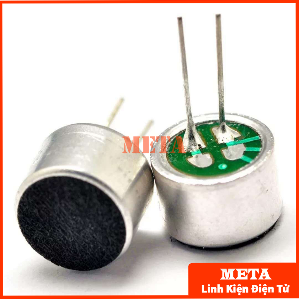 Mic - micro 79mm cảm biến âm thanh có phân cực - độ nhạy 52db