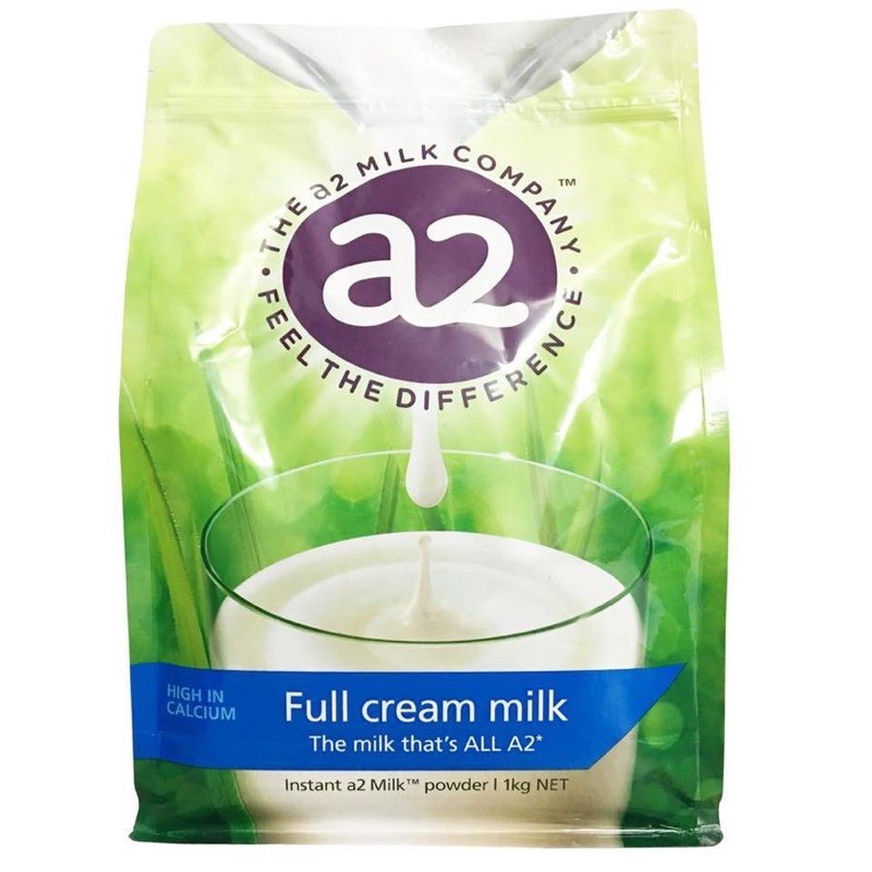Sữa túi 1kg a2 nguyên kem/tách kem, hàng úc
