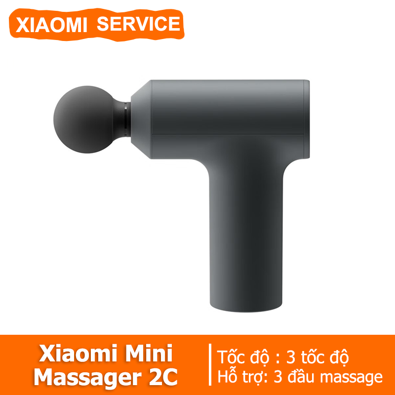 Máy massage cầm tay cao cấp Xiaomi Mijia 2C Súng massage gun mini cây mát xa toàn thân đấm bóp lưng matxa cổ vai gáy
