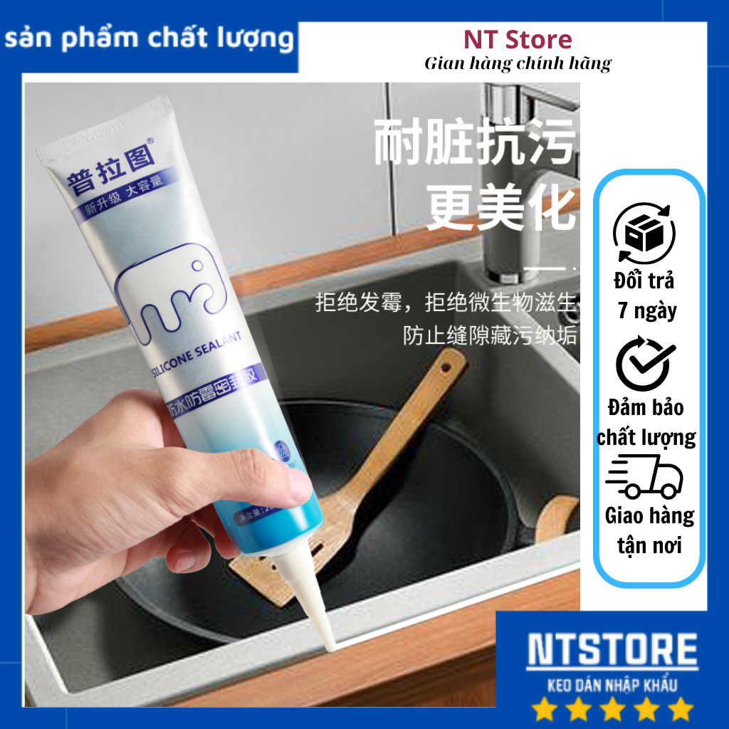 Keo dán kính chống nước chịu nhiệt độ cao KS878,chống thấm, nấm mốc, dán mọi bề mặt.