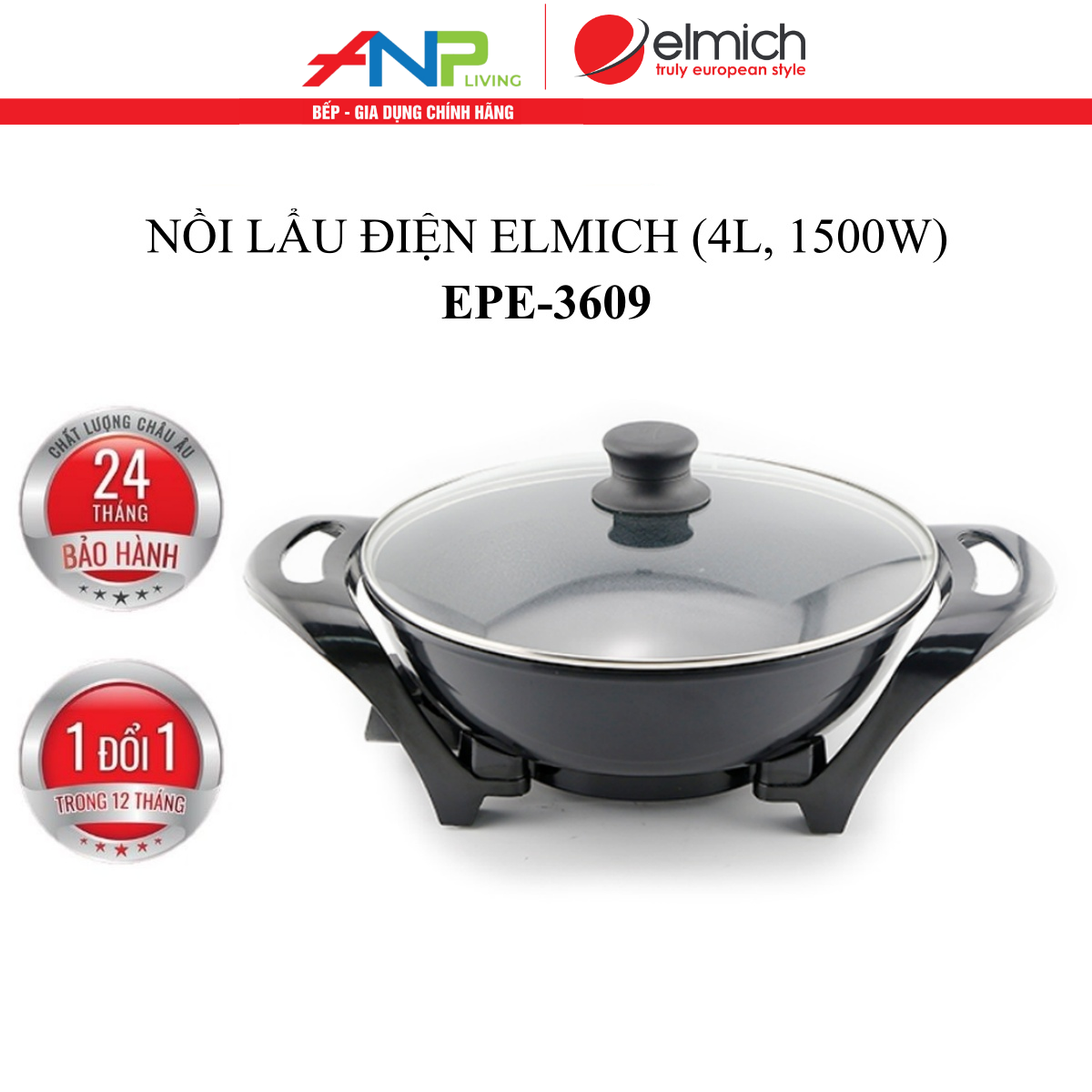 Nồi điện đa năng elmich mpe-3911