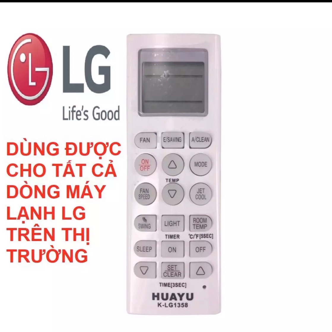 Điều khiển điều hoà lg vào các đời máy lạnh lg