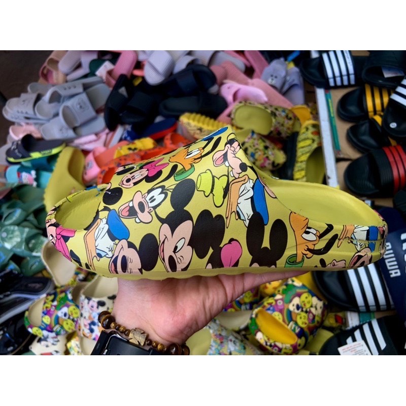 Dép bánh mì hottren Dép chuột mickey Dép bánh mì