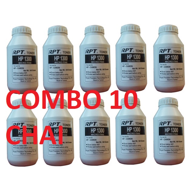 Combo 10 chai mực đổ máy in Canon 2900/3300/HP1010/1320 (Mực in 12a,49a,05a,26a)