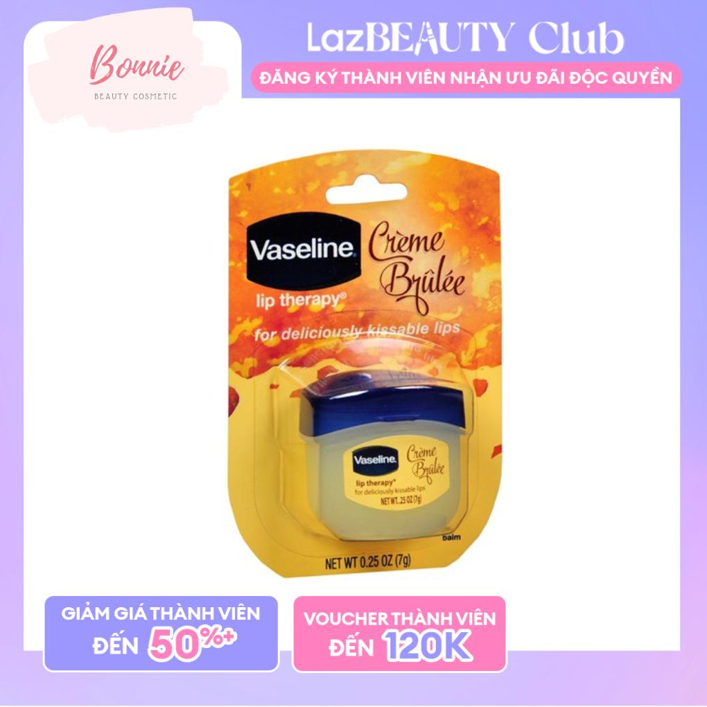 [HCM]SON DƯỠNG MÔI VASELINE LIP THERAPY ROSY LIPS 7G