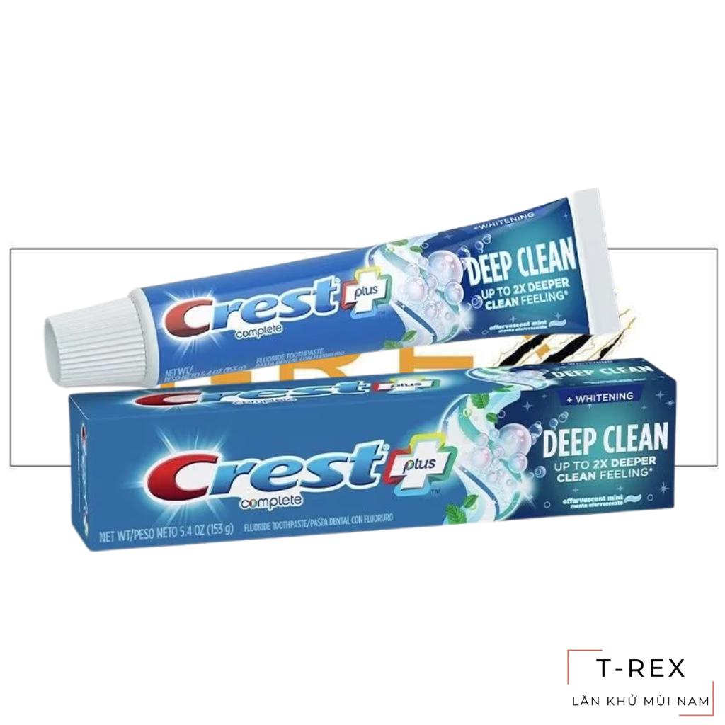 Crest + Complete Deep Clean Toothpaste 153g