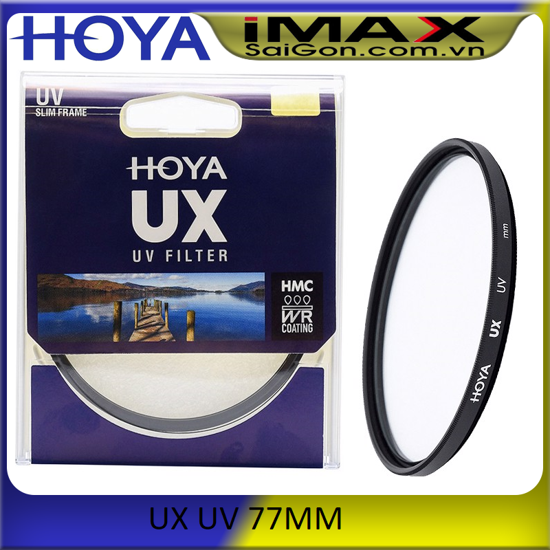 Kính lọc filter hoya uv ux 77mm