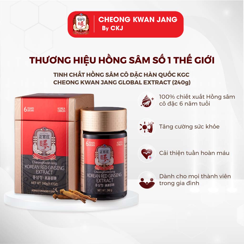 Cao hồng sâm KGC Cheong Kwan Jang Extract 240g