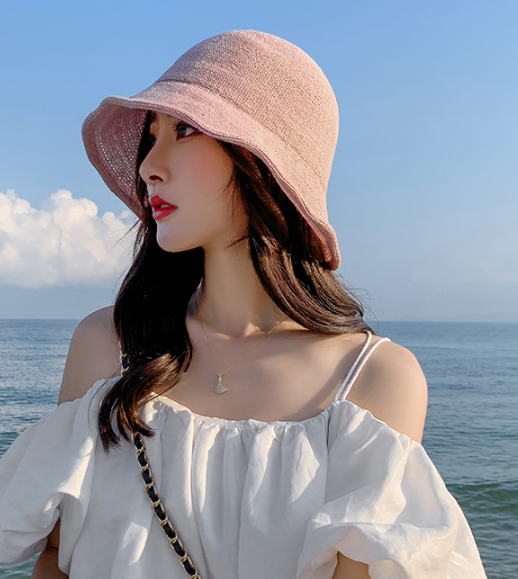 Mũ chống nắng nữ phong cách Hàn, nón chống nắng nữ thời trang, mũ vành nhỏ, mũ nón đi biển