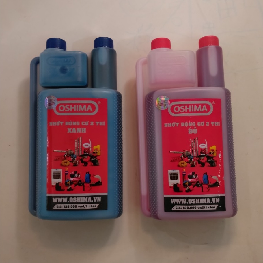[HCM]Nhớt 2 thì Oshima  (Nhớt 2 thì 1 Lít)