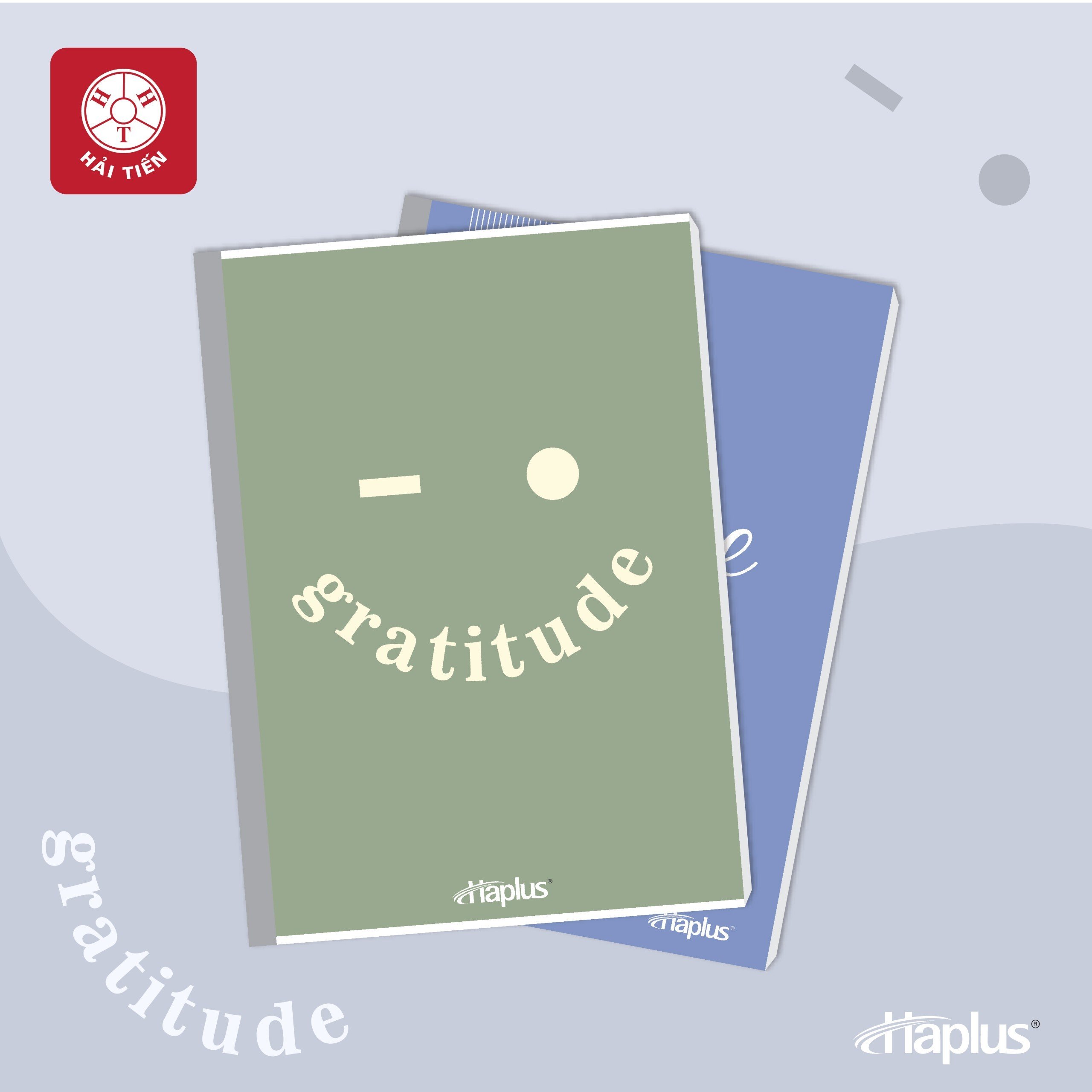 HẢI TIẾN Lốc Vở kẻ ngang Haplus - Time (80, 120, 200 trang)