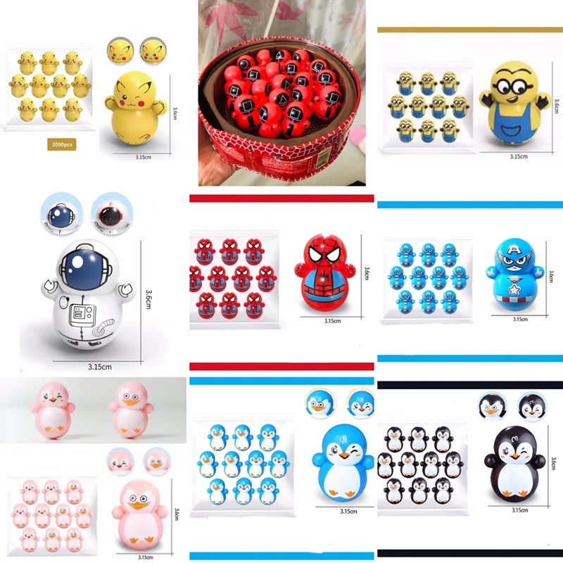 Lật Đật Mini 3- 5cm Ngẫu nhiên siêu đáng yêu