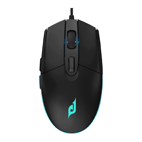 Chuột chơi game e-dra em6102 led rgb - black
