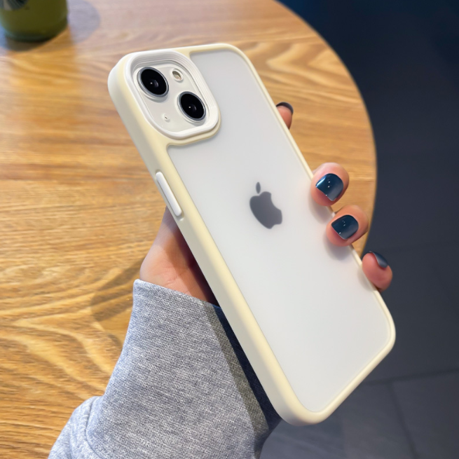 Ốp lưng iPhone nhám mờ chống bám vân tay IP 13Promax/ 13Pro/ 13/ 13mini/ 12Promax/ 12Pro/ 12 trong suốt chống sốc MVStore