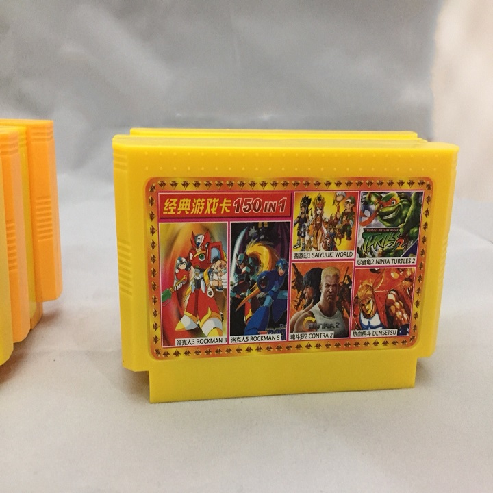 Băng Game nhựa 8 bit 150in1 trò chơi không lặp