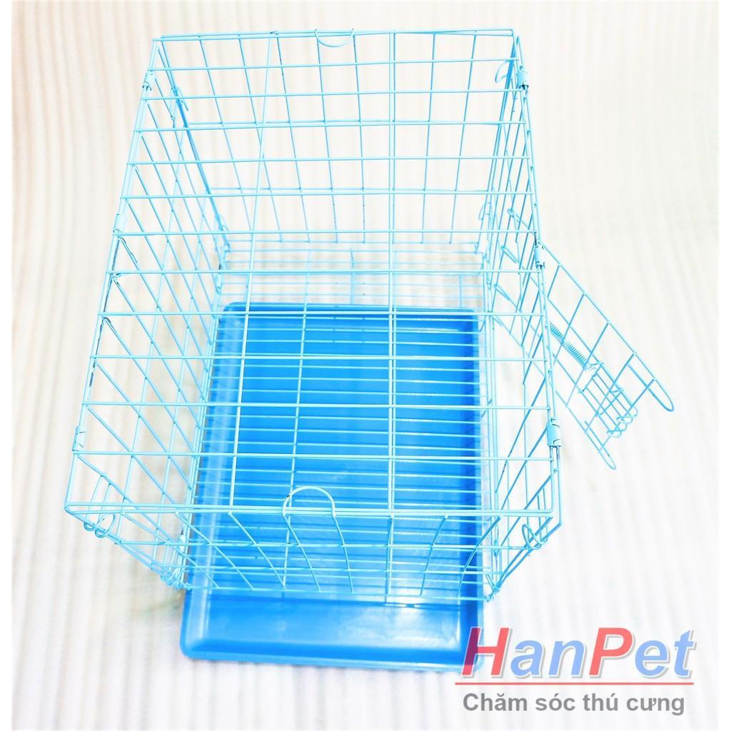 Chuồng nuôi chó mèo dưới 5kg SD45 sd35 lồng nuôi chó mèo - chuồng chó - lồng chó gấp gọn sơn tĩnh điện màu ngẫu nhiên nhà chó / nhà mèo / chuồng thú cưng