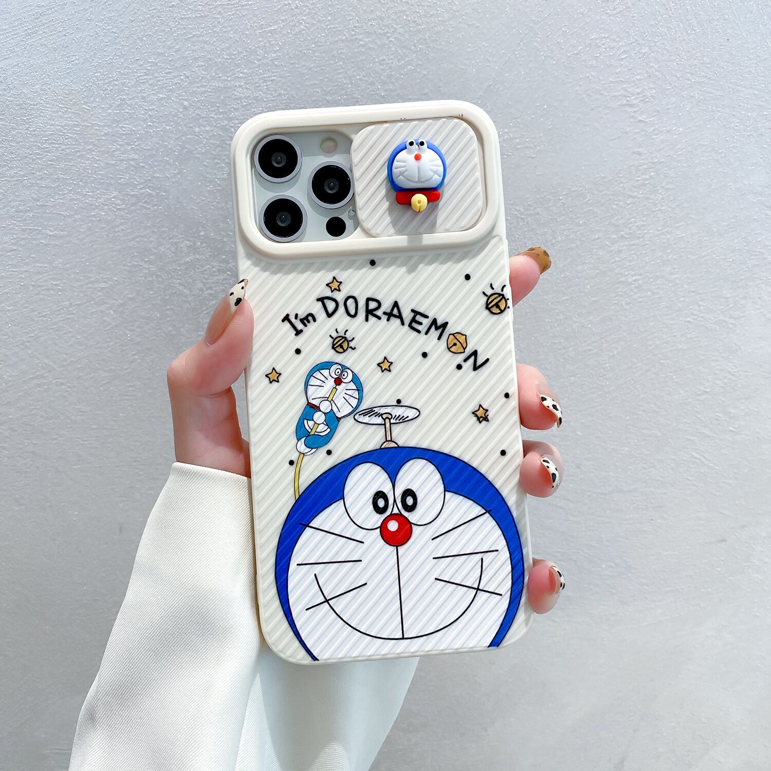 Ốp lưng dẻo in hình doremon cho iphone 11/12/13 - hàng có sẵn