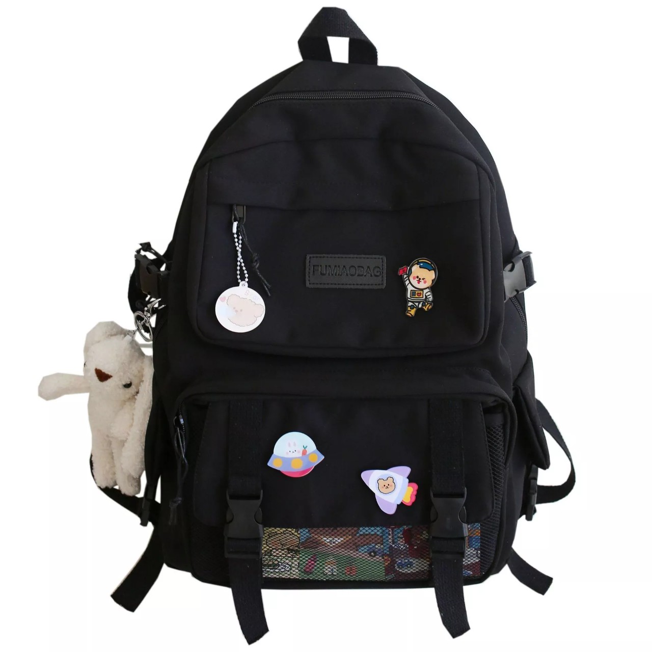 [Có sẵn] Balo ulzzang Balo thời trang đẹp nam, nữ đi học Hàn Quốc , nhiều ngăn đựng laptop vải dù chống nước cao cấp