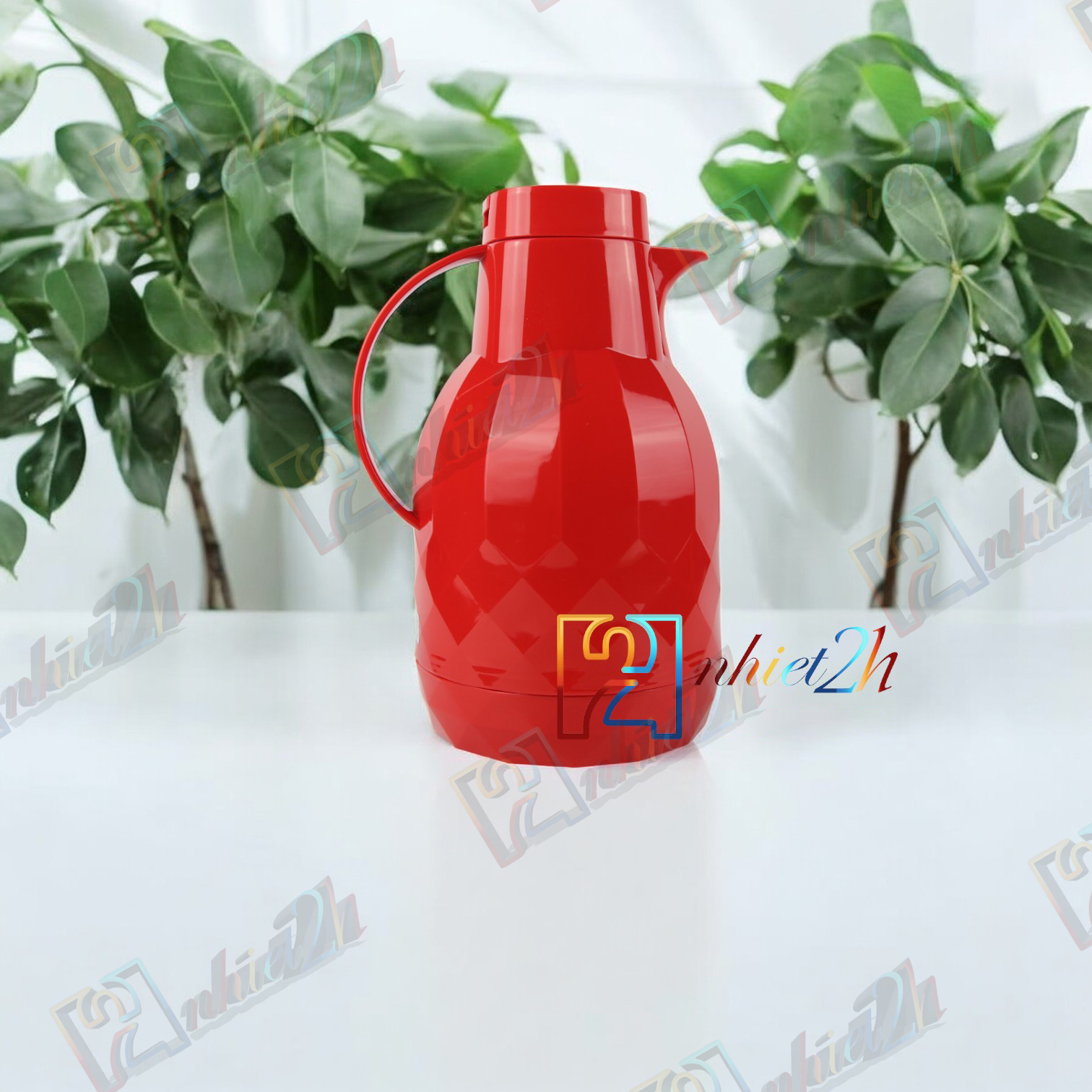 Bình trà giữ nhiệt 2 lít - phích trà kim cương 2 lít - hp kc2 - phúc minh thp