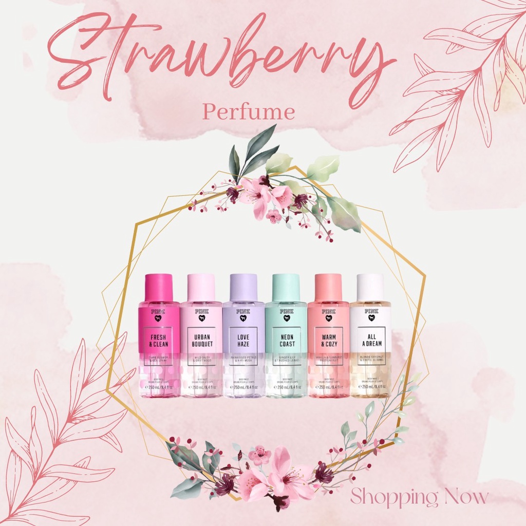 Xịt thơm Body Mist Pink Victoria Secret dòng mới nhất
