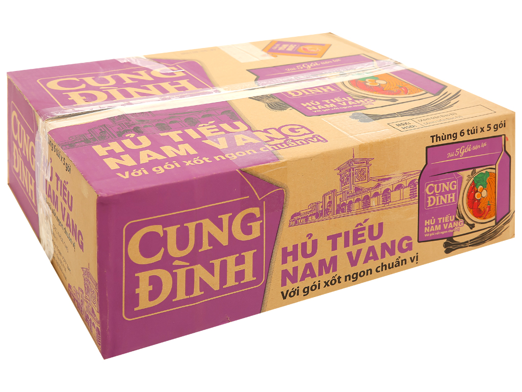 Thùng 30 gói hủ tiếu nam vang cung đình 78g