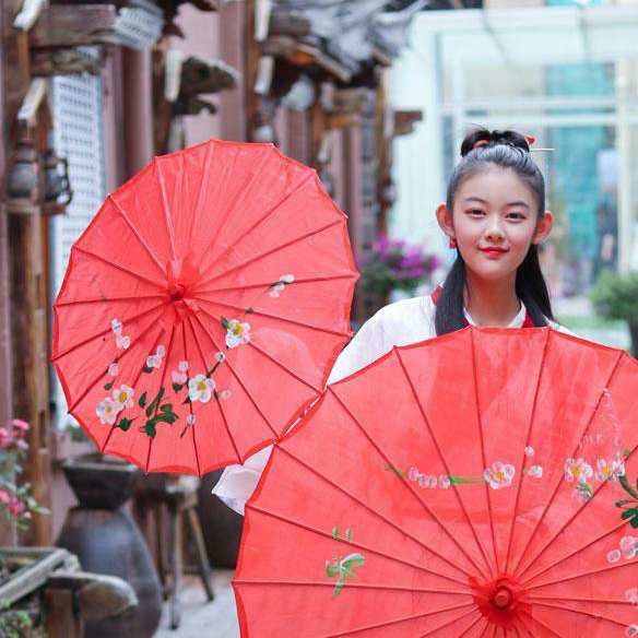 [HCM]Dù cán gỗ Nhật Bản cho trẻ em Ô dù cán gỗ Nhật Bản loại nhỏ dành cho trẻ em