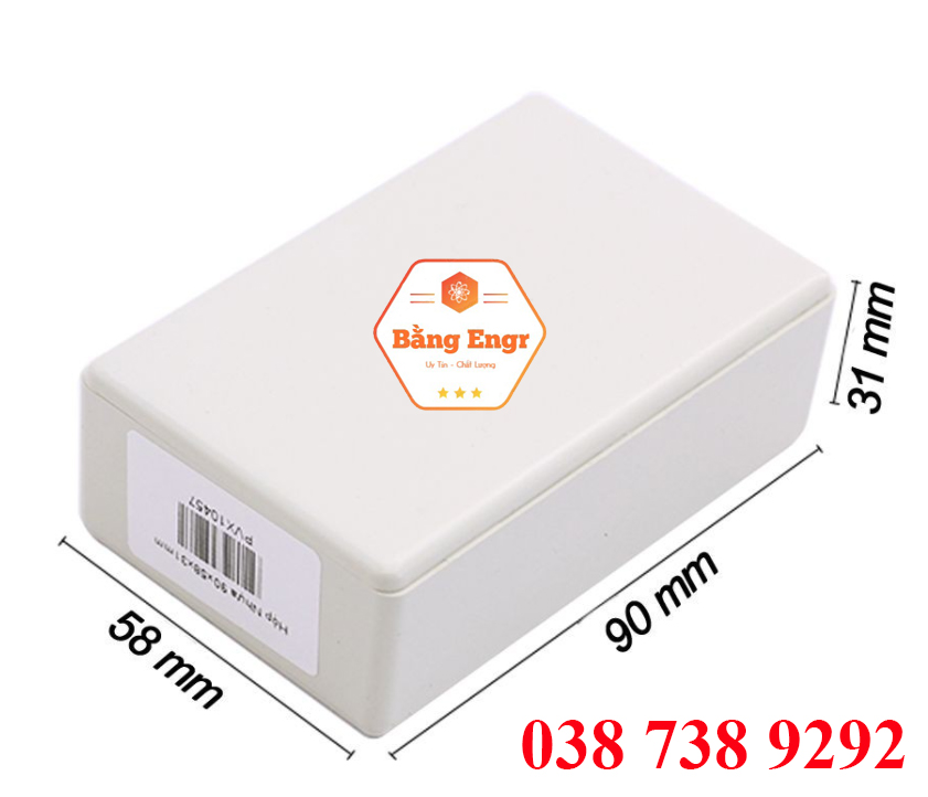 Hộp nhựa chống nước cho mạch vân tay