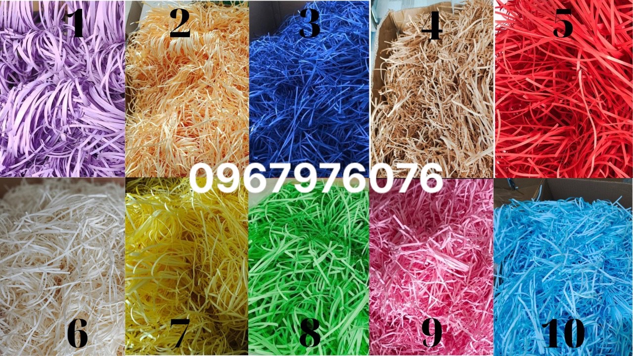 Giấy rơm trang trí hộp quà 0,5 kg