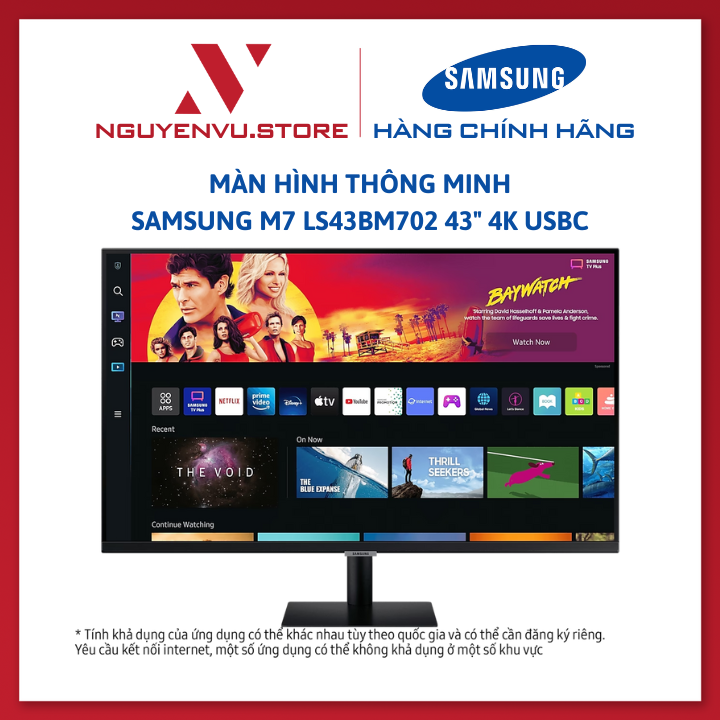 Màn hình thông minh Samsung M7 LS43BM702 43" 4K USBC