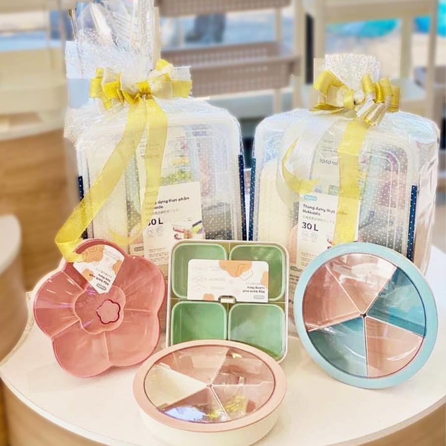 Khay mứt Inochi Khay đựng bánh kẹo Inochi Hàng gia dụng nhật