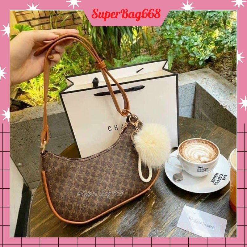 Túi Kẹp Nách, Đeo Vai Xách Tay Kiểu Dáng Vintage SPB 307