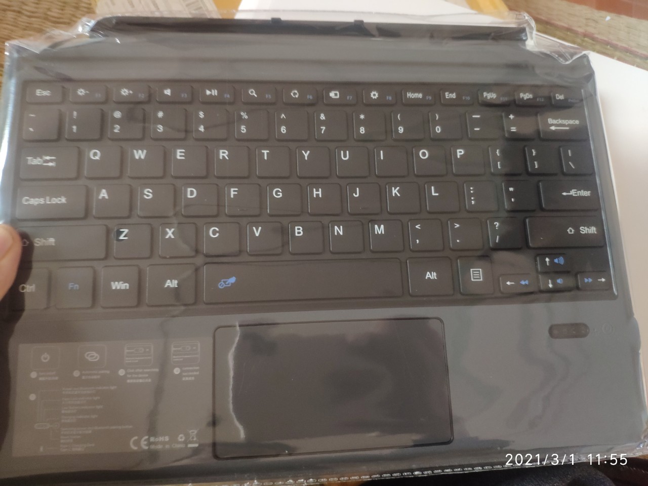 Bàn phím hít nam châm cho Microsoft Surface Pro 3,4,5,6,7