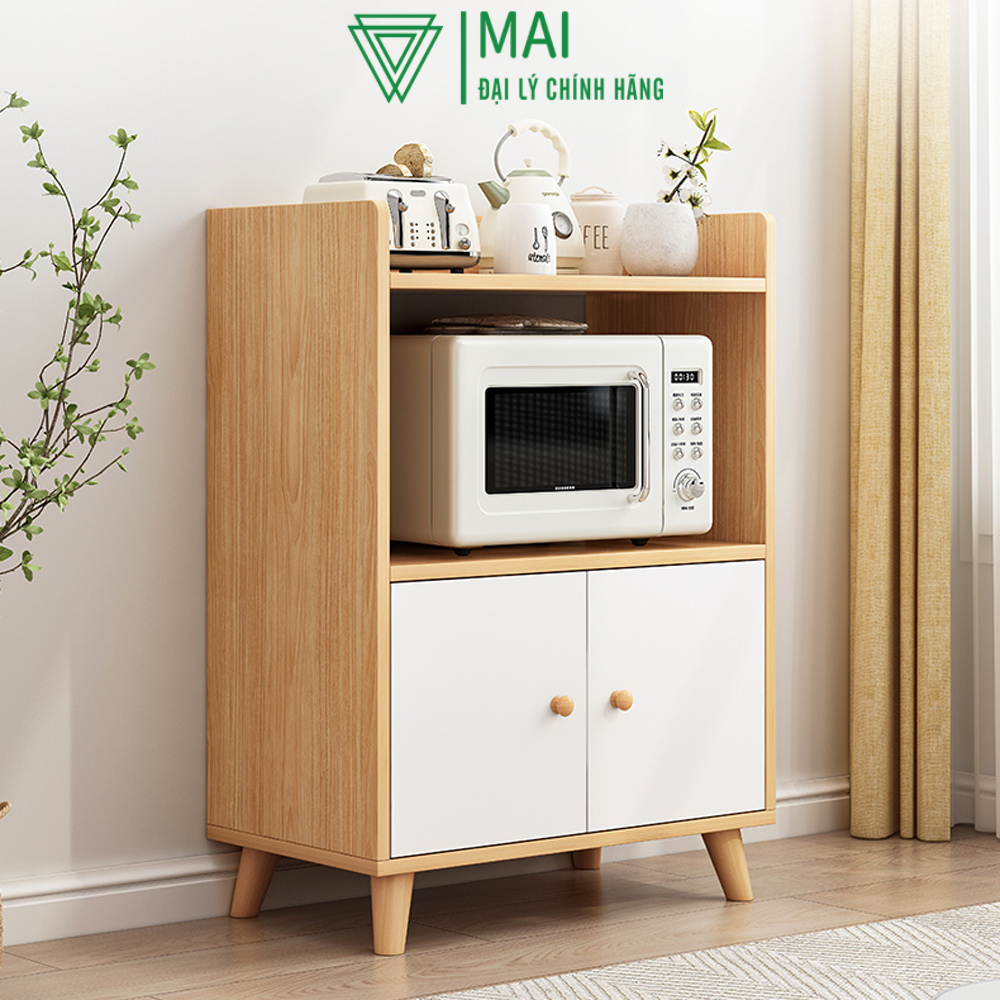 Kệ lò vi sóng 2 tầng, tủ kệ bếp để lò vi sóng, nồi cơm - gp118b