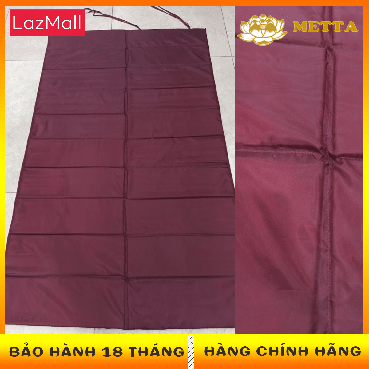 Đệm gấp văn phòng 80-200cm - đệm ngủ trưa tại văn phòng cơ quan - Nệm xếp gọn - Hàng Chính Hãng