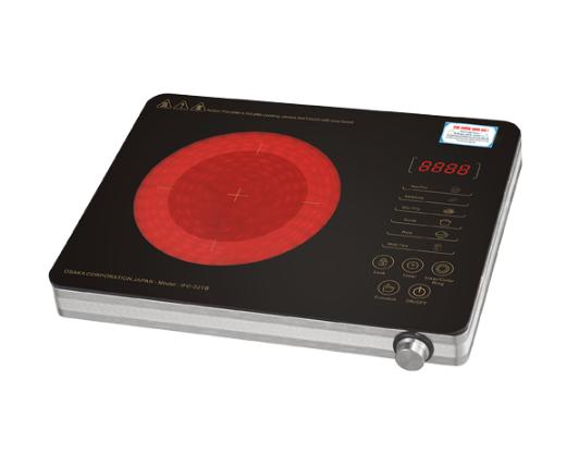 Bếp điện quang osaka ifc22tb - kính pha lê cường lực, công nghệ ego 2 vòng hi-ligh