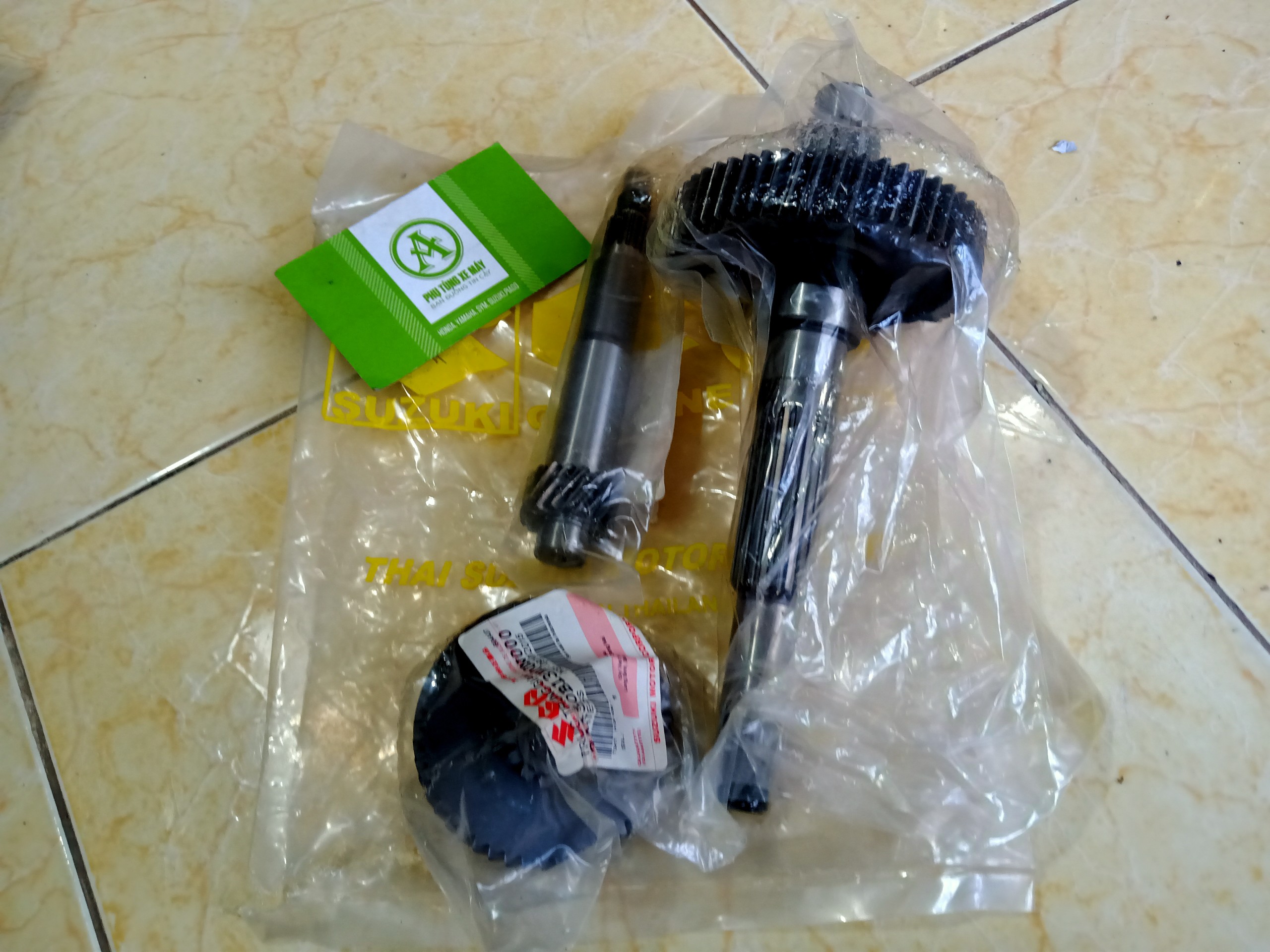 Bộ láp Suzuki Hayate Chính Hãng