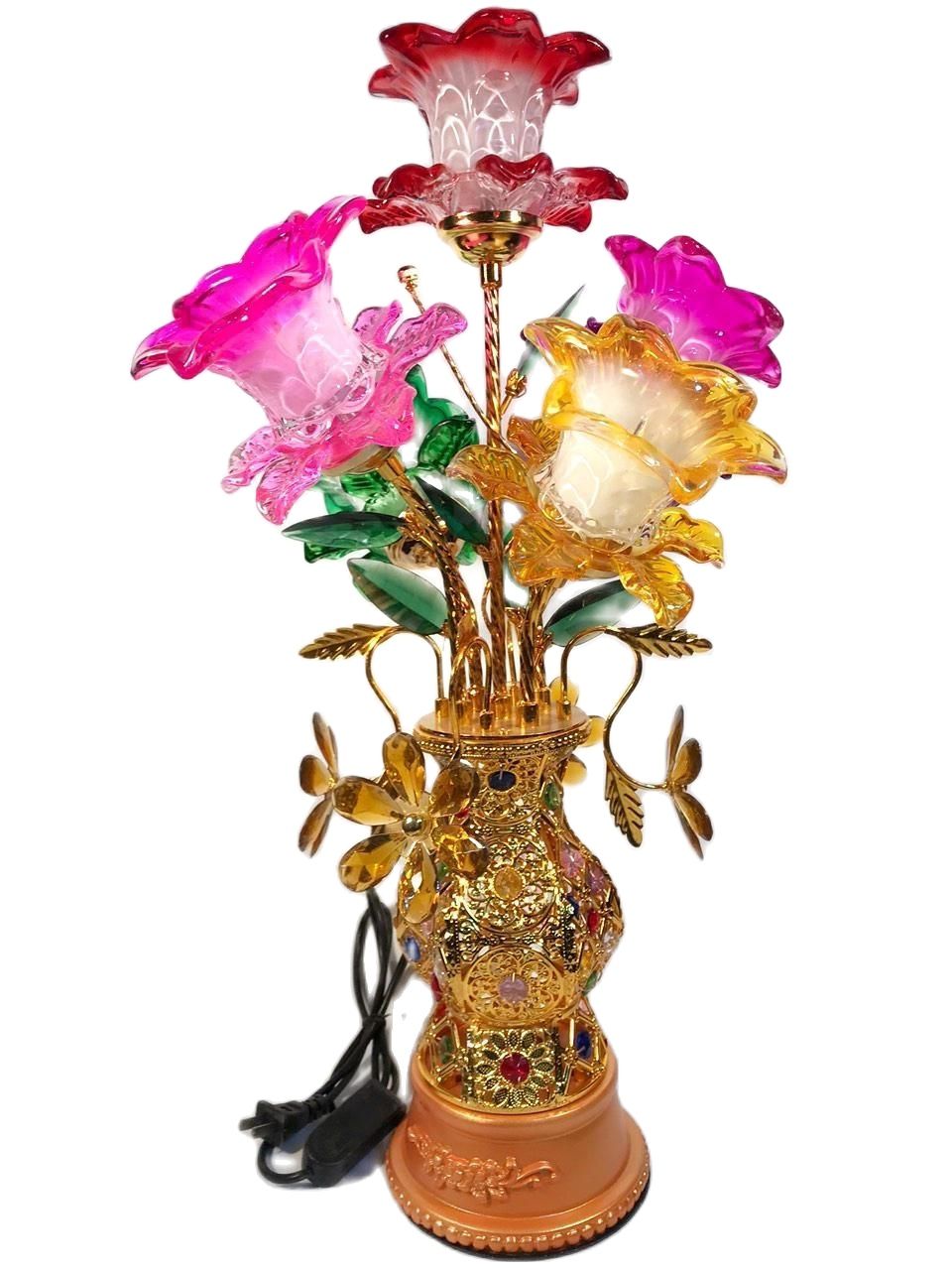 Đèn thờ thắp điện bóng LED cao 53 cm - 1 chiếc