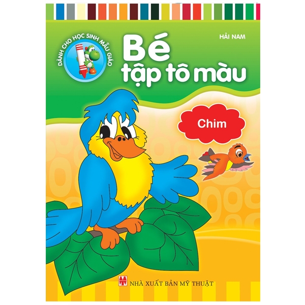 Fahasa - bé tập tô màu - chim