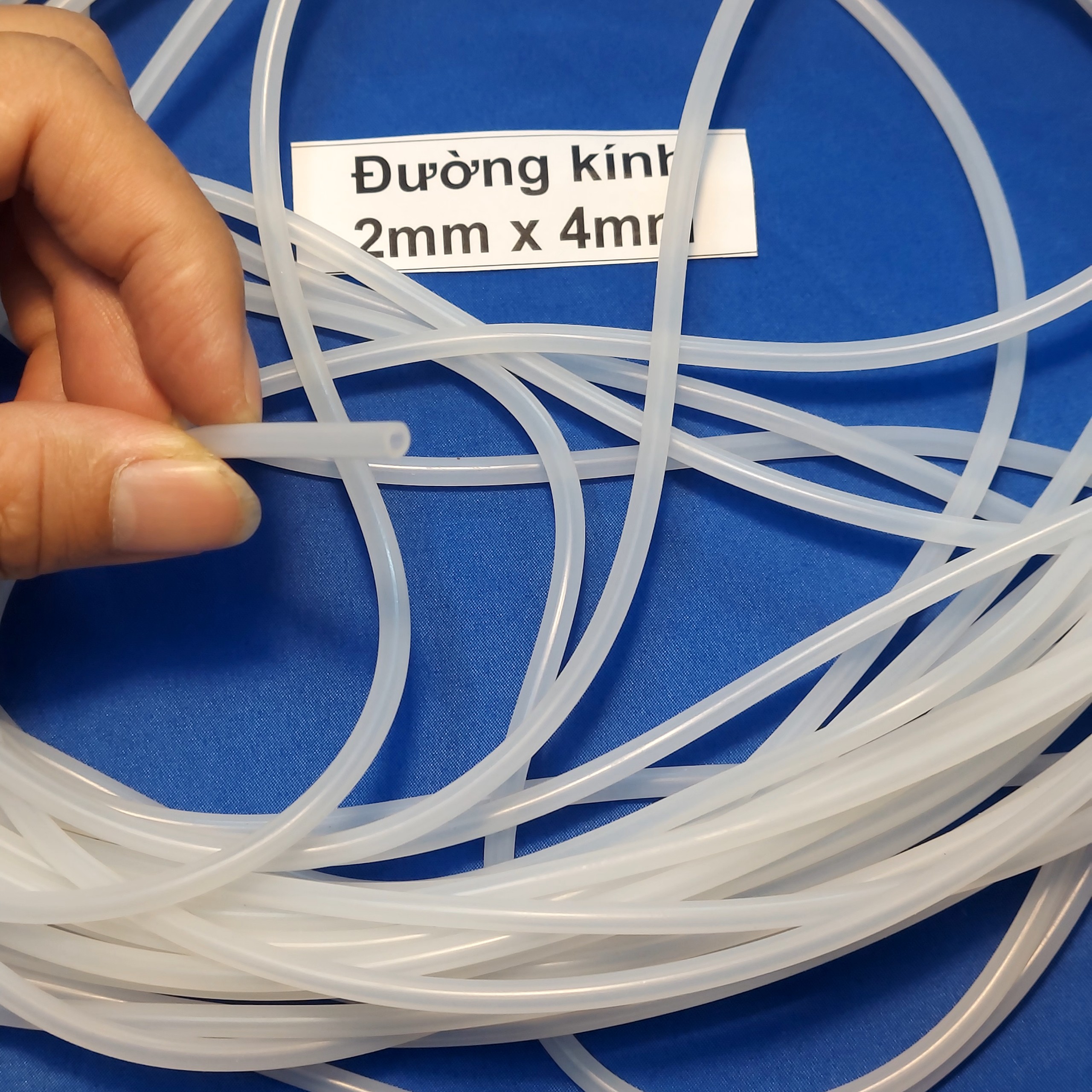 Ống dây tio silicon phi 2