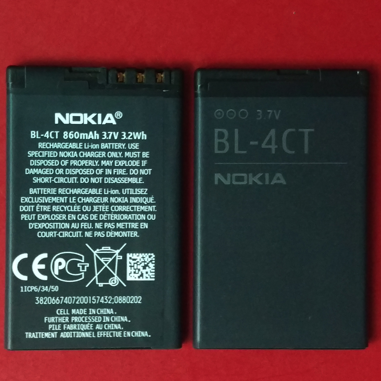 Pin nokia bl-4ct x3/6600/5310/7230 dung lượng chuẩn