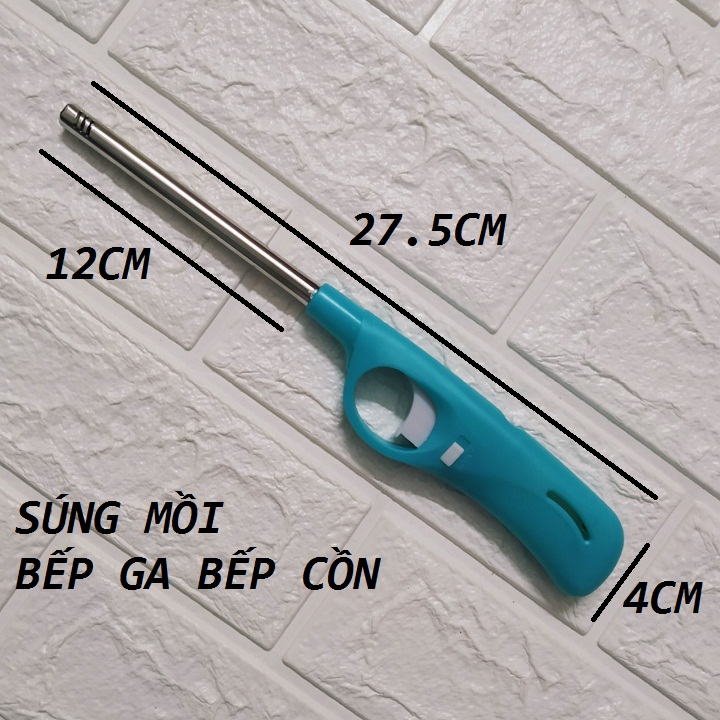 Súng mồi lửa bếp gas, bếp cồn, bật lửa mồi an toàn tiện dụng