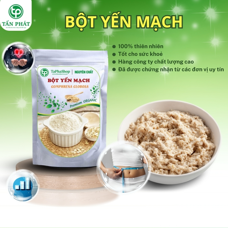 Bột yến mạch giá rẻ - Hàng sale giá tốt - Thảo Dược Tấn Phát
