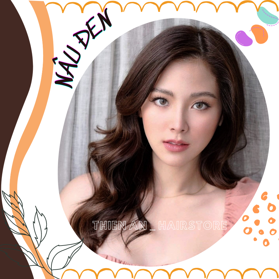 Set nhuộm tóc màu Nâu Đen phủ bạc + kèm oxi